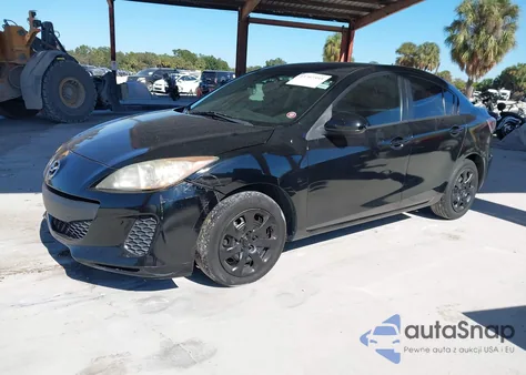 2012 Mazda Mazda3 I Sport z USA, uszkodzony, nr VIN JM1BL1UF6C1543744